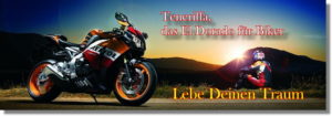 Teneriffa Motorrad-Verleih und Motorrad-Touren. Harley-Davidson, BMW, Kawasaki.