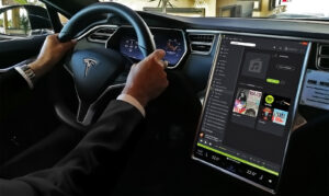 Chauffeurservice Teneriffa . Tesla S. Elektro